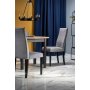 Berivan frlngningsbart matbord 102-142 cm - Artisan ek/svart