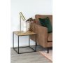 Malaga 2,5-sits soffa - Mrkbrun