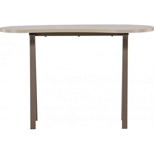 Holmestrand skrivbord 115 x 50 cm - Beige/Brun