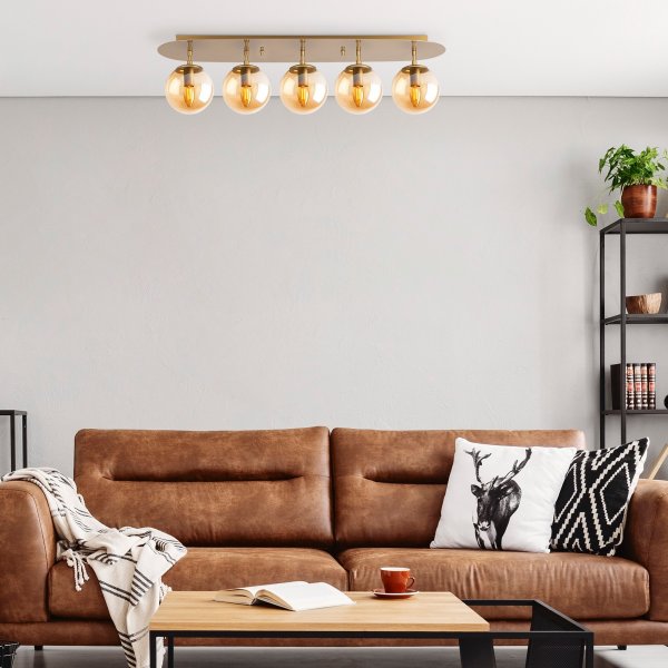 Plafonnier Well 11725 - Or Plafonnier Well 11725 - Or