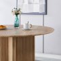 Crossby runt matbord Ø120 cm - Ek Crossby runt matbord Ø120 cm - Ek