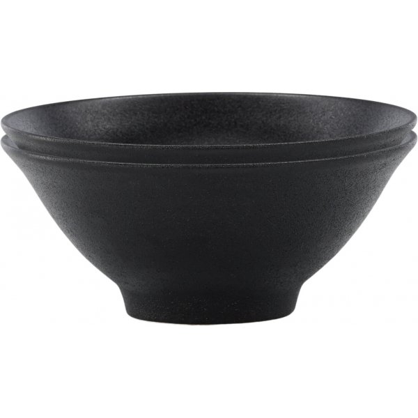 Wabi sabi skål Ø18 cm - Svart Wabi sabi skål Ø18 cm - Svart