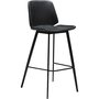 Swing barstol - Vintage svart