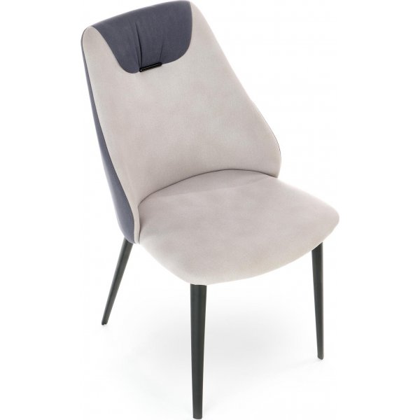 Chaise de salle à manger Cadeira 470 - Gris clair/gris foncé Chaise de salle à manger Cadeira 470 - Gris clair/gris foncé