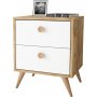 Vilamo sngbord - Furu/vit