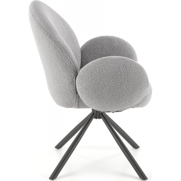 Chaise de salle à manger Cadeira 498 - Gris Chaise de salle à manger Cadeira 498 - Gris