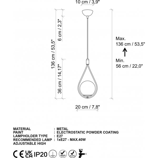 Mudoni taklampa 937 - Guld Mudoni taklampa 937 - Guld