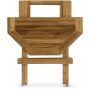 Salt bord oktagon 50 cm - Teak