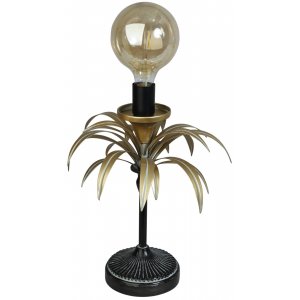 Palm bordslampa H 40 cm - Vintage