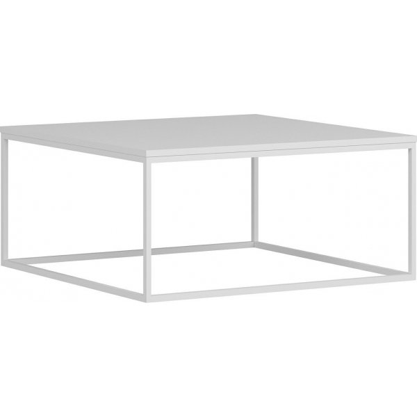Table basse Loni 90 x 90 cm - Blanc