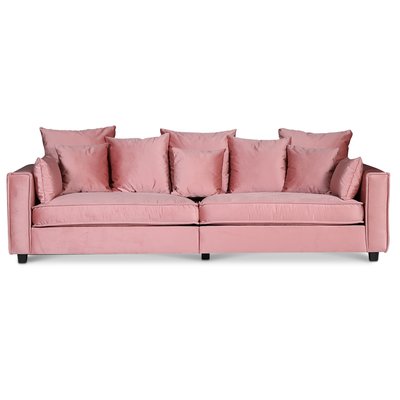 Brandy Lounge - 4-sits soffa XL (dusty pink)