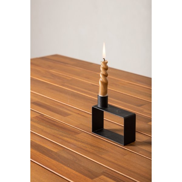 Chan matbord 200 x 100 cm - Svart/Natur Chan matbord 200 x 100 cm - Svart/Natur