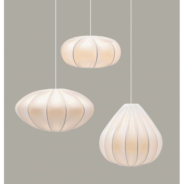 Roze plafondlampenkap - Wit - 60 cm Roze plafondlampenkap - Wit - 60 cm