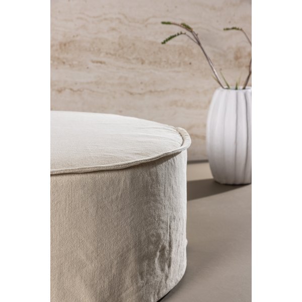 Vind sittpuff - Beige