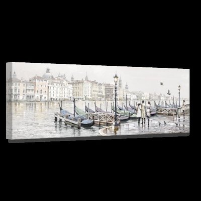 Canvastavla Venice Harbour