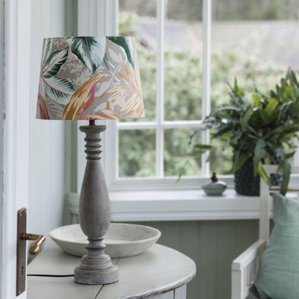 Pied de lampe Linda - Gris - 52 cm Pied de lampe Linda - Gris - 52 cm