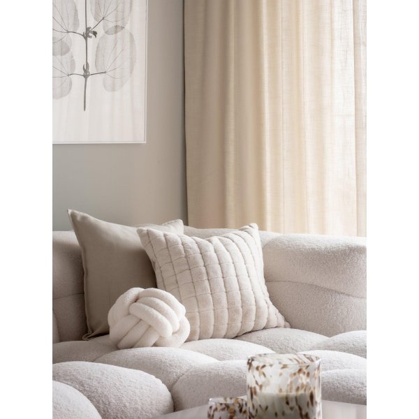 Cecil kussenhoes 45 x 45 cm - Beige