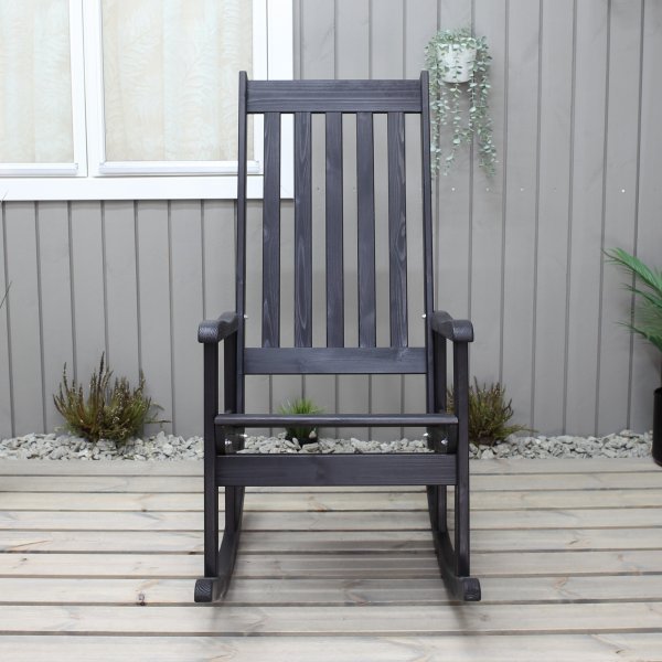 Fauteuil  bascule Savannah - Noir