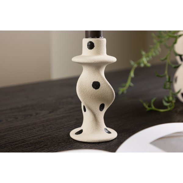 Glory ljusstake - Svart/Vit Glory ljusstake - Svart/Vit