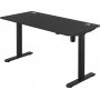 Eleonore skrivbord 140 x 70 cm - Svart