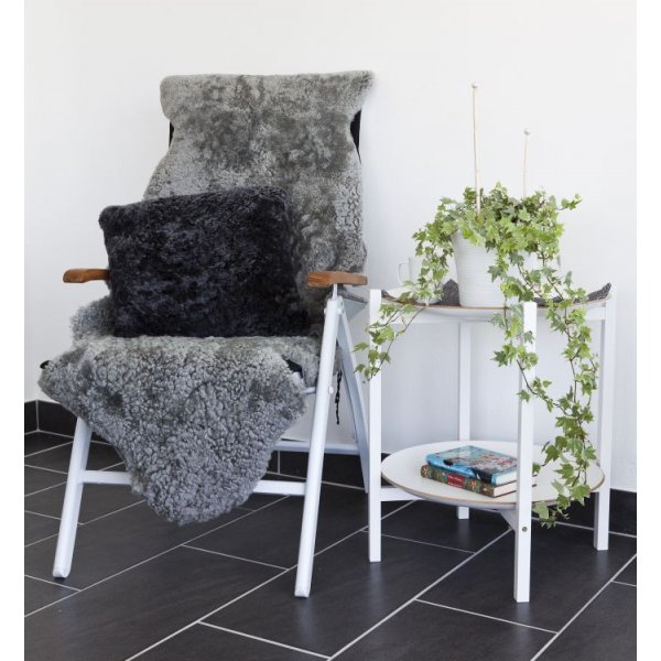 Krullende schapenvacht Grijs Krullende schapenvacht Grijs