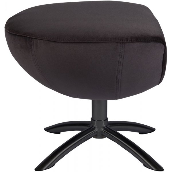 Baloo fotpall - Kolsvart/svart Baloo fotpall - Kolsvart/svart