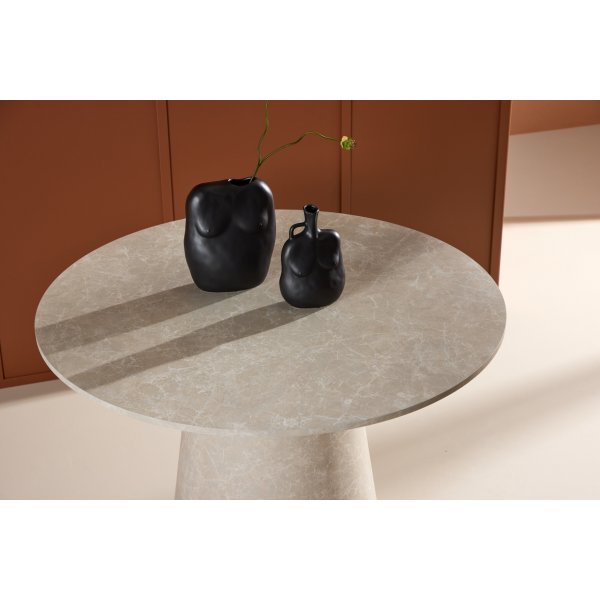 Matbord Lanzo 120 cm marmor beige