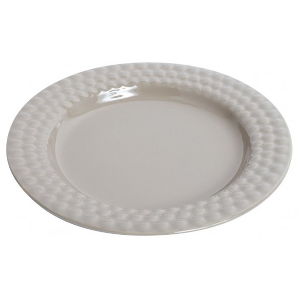 Colombia Assiette D20,5 cm - Beige