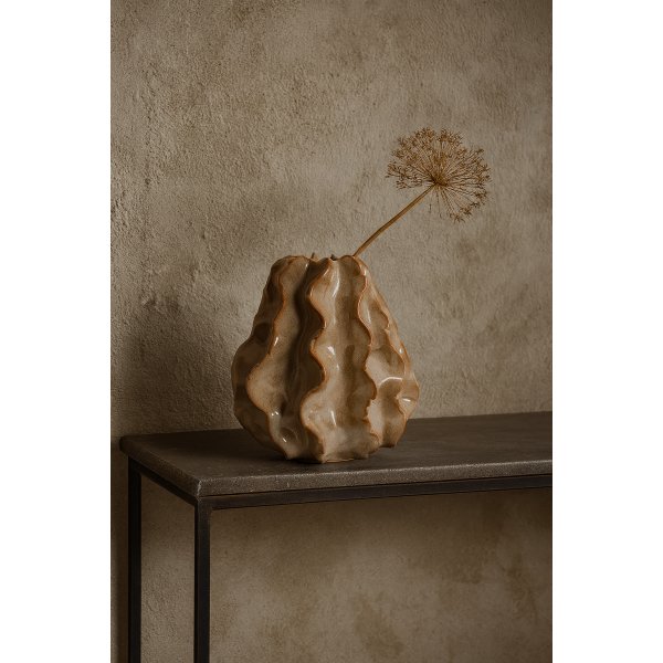 Vas Kaktus H27 cm - Brun Vas Kaktus H27 cm - Brun