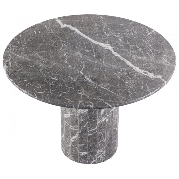 Pegani runt matbord i grå marmor - Ø110 cm Pegani runt matbord i grå marmor - Ø110 cm