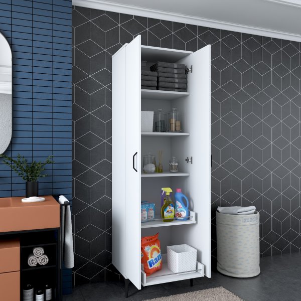 Armoire Jericho 110 - Blanc Armoire Jericho 110 - Blanc