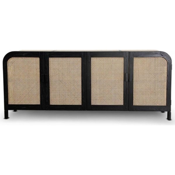 Othello sideboard i rotting - Svart / Natur
