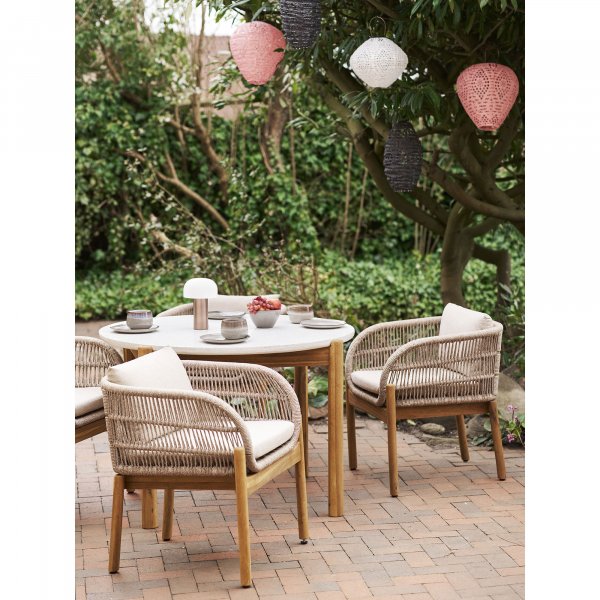 Terracina utematstol - Beige