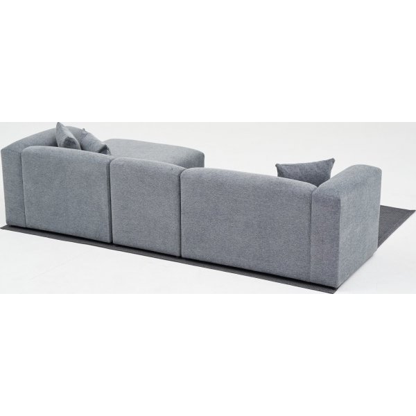 Linden mini divansoffa höger - Grå Linden mini divansoffa höger - Grå