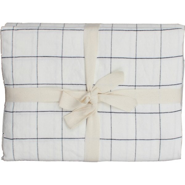 Toile Line - Blanc/Noir