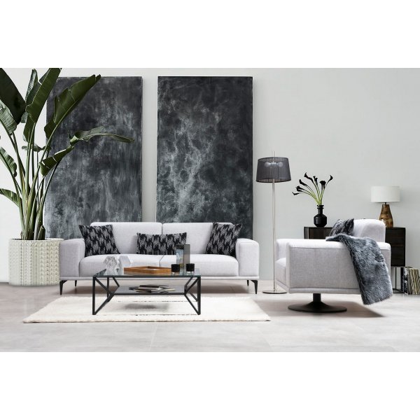 Nikea 3-sits bddsoffa - Gr