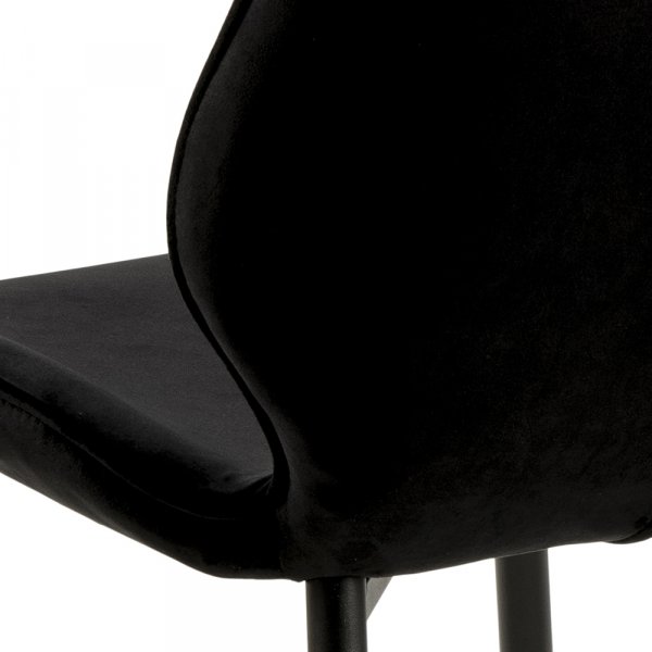 Chaise de salle  manger Femke - Noir