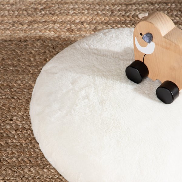 Ruston sittpuff - Vit Ruston sittpuff - Vit