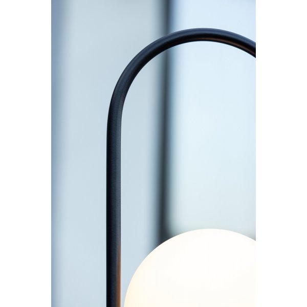 Lampe de table Colie 19 cm - Noir/Blanc