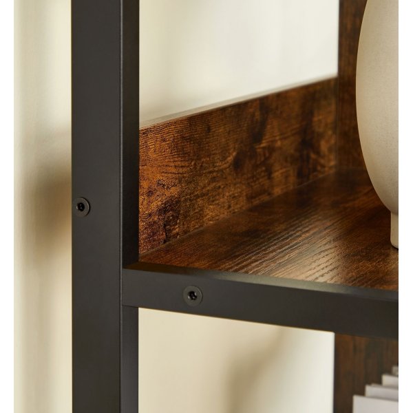 Bibliothèque Romeo 80 x 149 cm - Marron/noir Bibliothèque Romeo 80 x 149 cm - Marron/noir