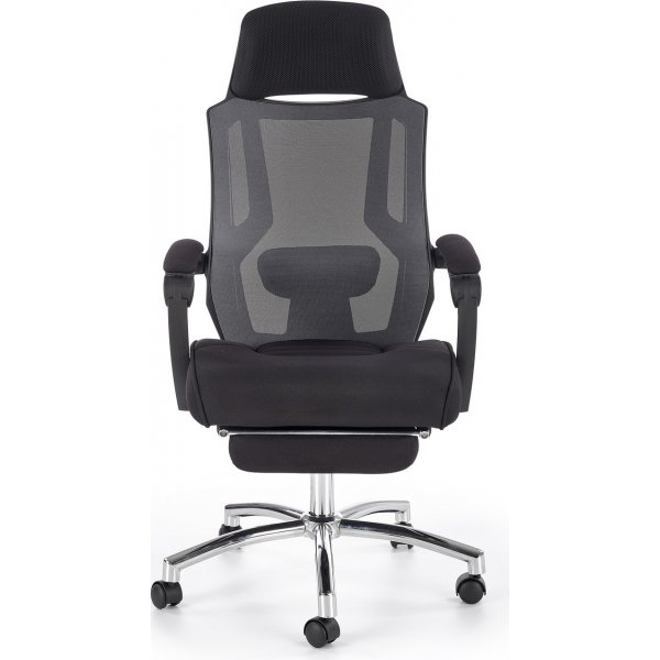 Chaise de bureau Roy - Noir/gris