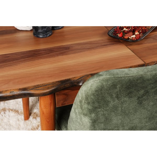 Soho matbord 130-160 cm - Valn�t