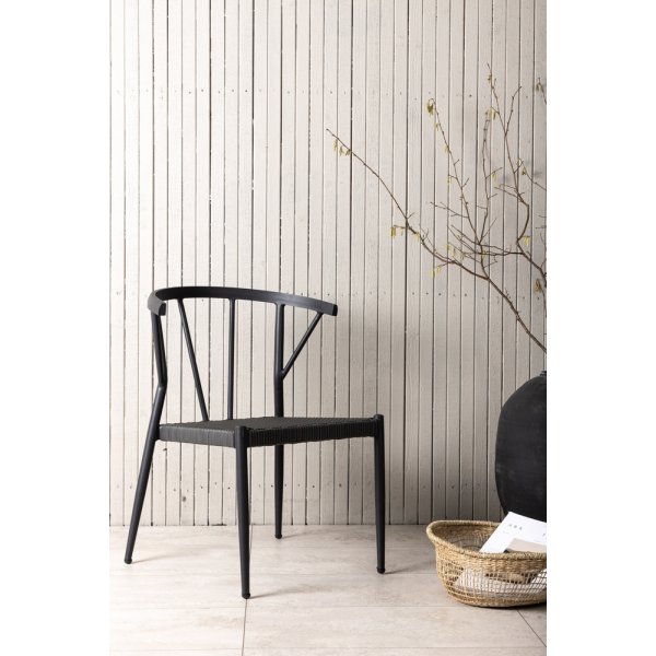 Chaise de salle  manger Stina - Noir