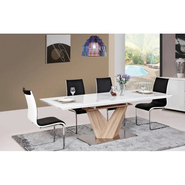 Taylor matbord 80x120-180 cm - Grå Taylor matbord 80x120-180 cm - Grå