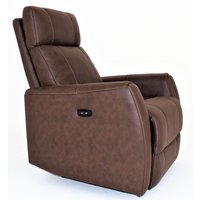Enjoy Elof El-Recliner - Fåtölj i antikbrunt Ecoläder Enjoy Elof El-Recliner - Fåtölj i antikbrunt Ecoläder