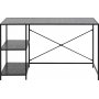 Seaford skrivbord 130 cm - Svart