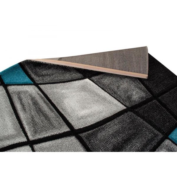 Maskinvävd matta Turin - Turkos Maskinvävd matta Turin - Turkos