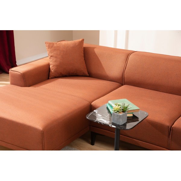Canapé divan Petra - Orange Canapé divan Petra - Orange