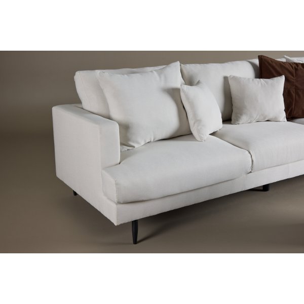 Sofia 3-sits soffa - Beige linne