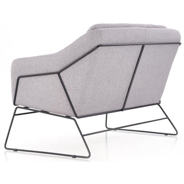 Regina 2-sits soffa i ljusgrtt tyg